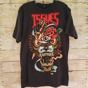 Tultex Size Large Issues Lion T-Shirt  - Graphic T-Shirt